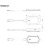Bluechip Wireless Display Dongle HDMI (NWD6000) USB-C (DP Alt Mode) a HDMI con alimentazione USB-A