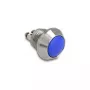 Delock pulsante 12 mm 2 x connessione a vite blu