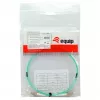 Equip cavo patch fibra ottica LC a LC 1,5m multimodale duplex OM3 turchese