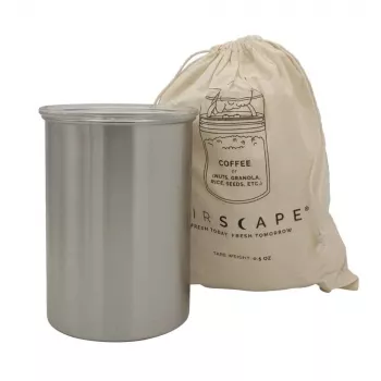 Airscape® contenitore aromatico in acciaio inox medium, argento spazzolato