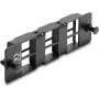 Delock pannello adattatore per moduli Keystone 6 porte nero 19 pollici HD patch panel 67508