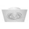 Synergy 21 faretto LED da incasso a soffitto Helios bianco - quadrato + orientabile - bianco neutro