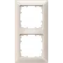 Siemens DELTA miro cornice 2 moduli bianco titanio plastica 151x80 mm