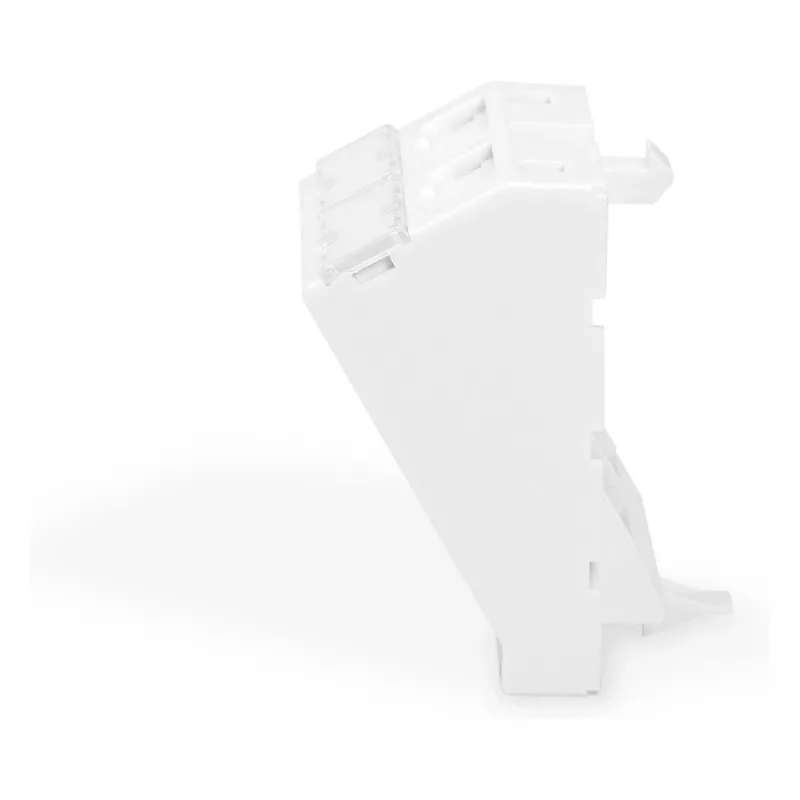 DIGITUS placca Keystone 2 porte 45x45mm angolare bianca