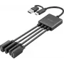 Sandberg splitter da USB-C/A a 2A+2C (136-81)