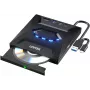 Unitek masterizzatore DVD/CD esterno, hub USB 5Gbps, lettore schede SD T1037A01