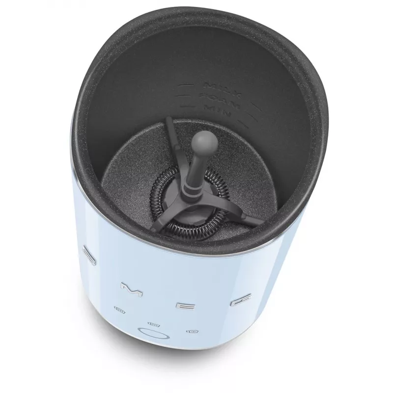 Smeg MFF02PBEU monta latte, 3 funzioni, antiaderente, 500 W, blu pastello