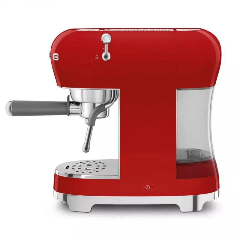 Smeg ECF02RDEU macchina per espresso manuale 50's Style 1,1 L rossa