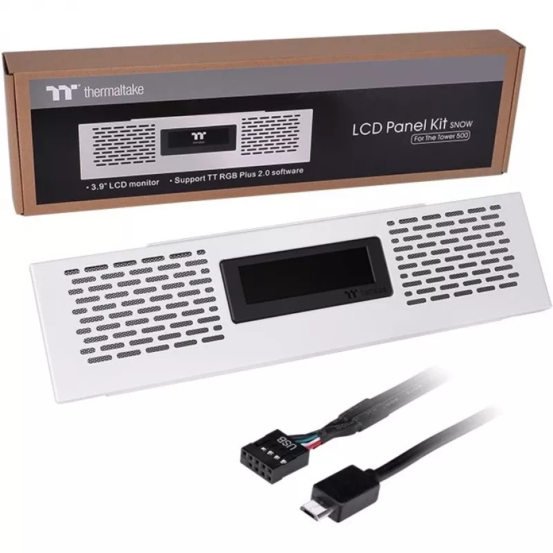Thermaltake LCD Panel Kit Snow White per The Tower 500