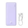 Baseus Airpow - Powerbank 20.000 mAh 20W (lilla)