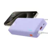 Baseus Airpow - Powerbank 20.000 mAh 20W (lilla)