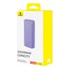 Baseus Airpow - Powerbank 20.000 mAh 20W (lilla)