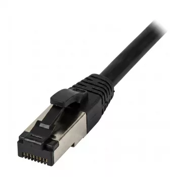 Synergy21 Cavo patch RJ45, CAT8.1 2000MHz, 5m, nero, S/FTP, TPE/LSZH (SuperFlex), AWG26