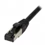 Synergy21 Cavo patch RJ45, CAT8.1 2000MHz, 5m, nero, S/FTP, TPE/LSZH (SuperFlex), AWG26
