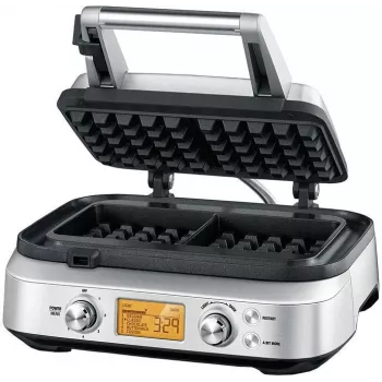 Sage SWM620BSS4EEU1 Smart Waffle Pro Macchina per waffle belga, 1000 W, acciaio inox spazzolato