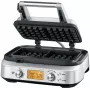 Sage SWM620BSS4EEU1 Smart Waffle Pro Macchina per waffle belga, 1000 W, acciaio inox spazzolato