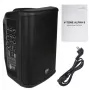 V-TONE ALPHA 8 Sistema PA a colonna attivo con batteria ricaricabile e mixer integrato, 300W RMS, woofer 8