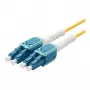 Synergy21 Cavo patch in fibra ottica 2m LC-LC OS2 Uniboot rotante Push/Pull 2mm
