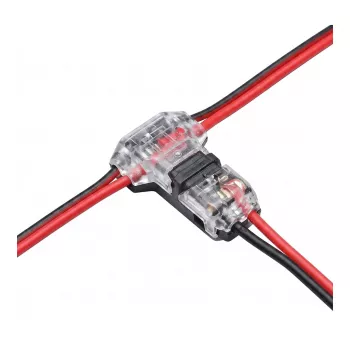 Synergy 21 LED FLEX Strip Additional Easy Connect Connettore a T per 2 Line Clear