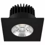 Synergy 21 Faretto LED da incasso a soffitto Helios nero - quadrato - luce neutra