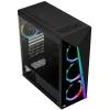 Aerocool Shard Tempered Glass Midi-Tower nero