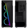 Aerocool Shard Tempered Glass Midi-Tower nero