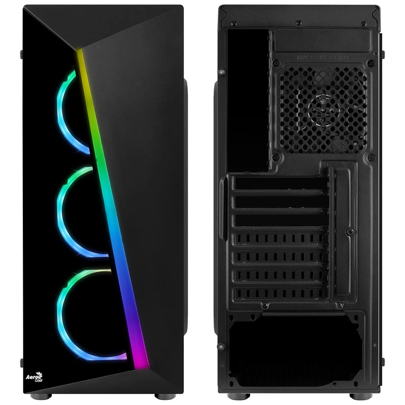 Aerocool Shard Tempered Glass Midi-Tower nero