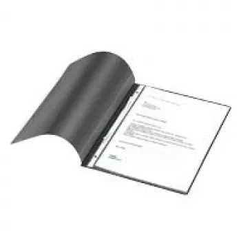 Durable DURALUX cartella con fermaglio nero 10 pezzi - DIN A4