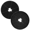 AKPO SOFT Filtro a carbone attivo per cappe aspiranti - Nero