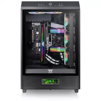Thermaltake LCD Panel Kit Nero per The Tower 500