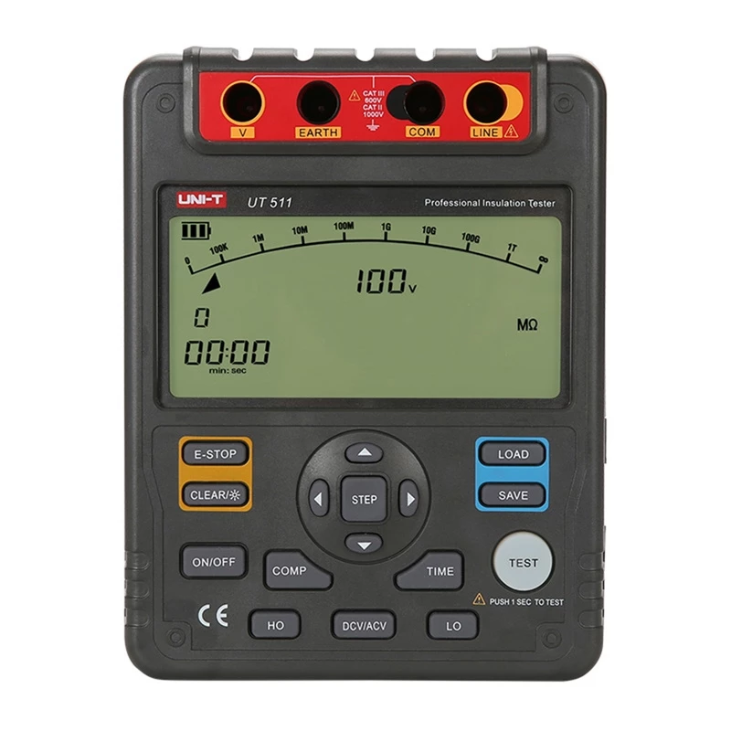 Uni-T UT511 tester di resistenza di isolamento ad alta tensione