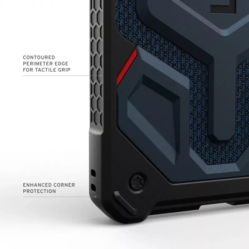 URBAN ARMOR GEAR custodia UAG Monarch Pro con modulo magnetico per Samsung Galaxy S26 Ultra (Kevlar Mallard Blue)