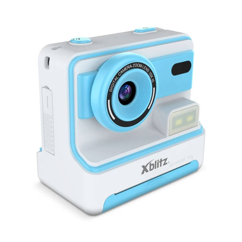 XBLITZ FLASH BLUE fotocamera istantanea con stampante termica per bambini