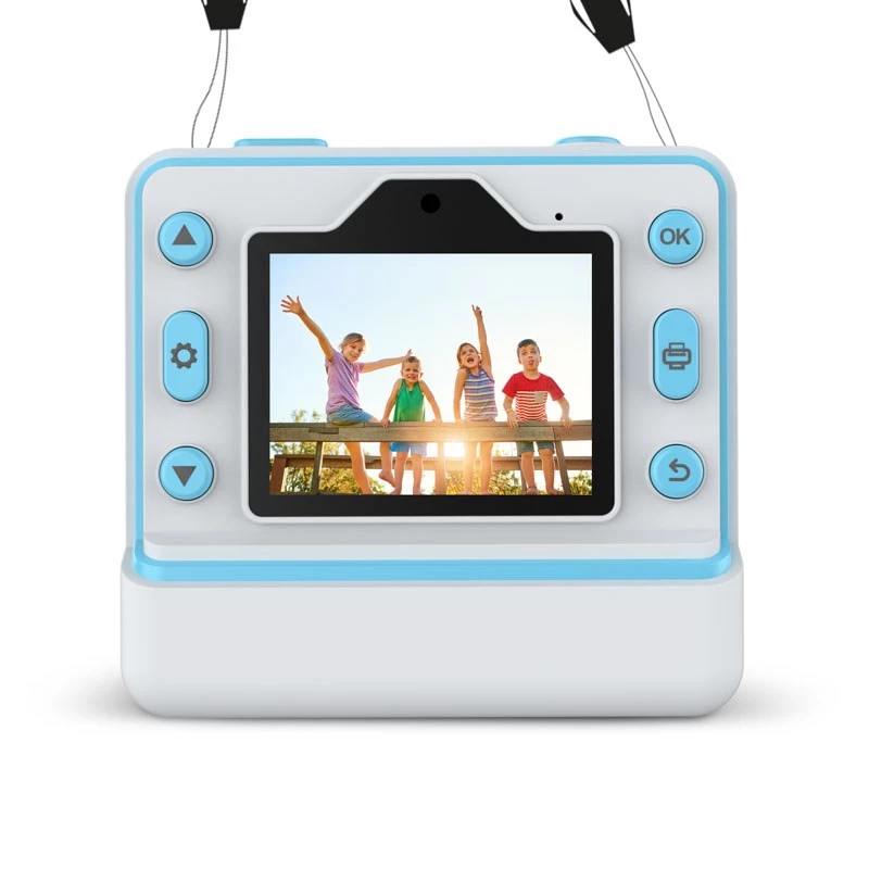 XBLITZ FLASH BLUE fotocamera istantanea con stampante termica per bambini