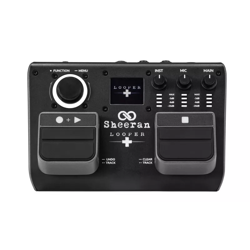Sheeran Looper+ by HeadRush - looper e processore vocale con 2 tracce loop stereo, 4 ore di registrazione, 128 slot di memoria, effetti vocali, audio 32-bit float