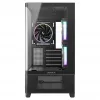 DeepCool CG380U Case Mid-Tower, vetro temperato, 3x ventole ARGB 120mm, nero