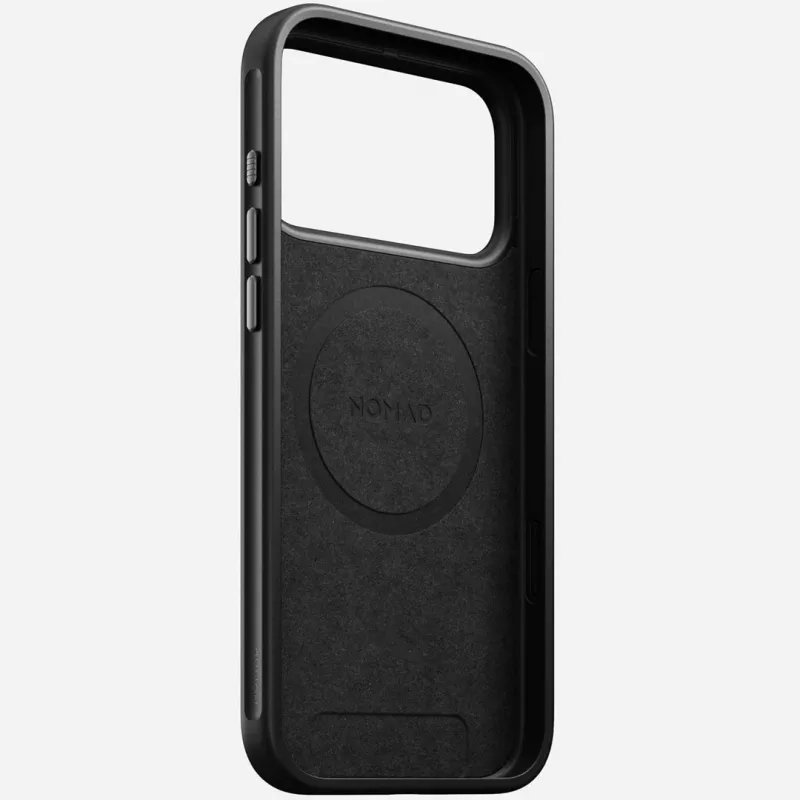 NOMAD Modern Leather Case per iPhone 17 Pro Max, pelle Horween, Rustic Brown, compatibile MagSafe