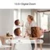 Mercusys MC230 Pan/Tilt AI telecamera di sorveglianza Wi-Fi per la casa, 5 MP