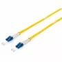 Equip Pro cavo patch in fibra ottica LC/UPC a LC/UPC monomodale duplex OS2 2,0m giallo