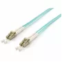 Equip Pro cavo patch in fibra ottica LC a LC multimodale duplex OM3 15m LSZH turchese