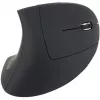 Equip 245110 mouse wireless ergonomico verticale - per destrimani - 2,4 GHz - ricevitore USB - nero