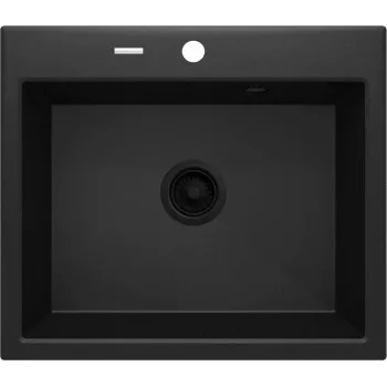Lavello in granito 1 vasca DEANTE Graphite Metallic Andante