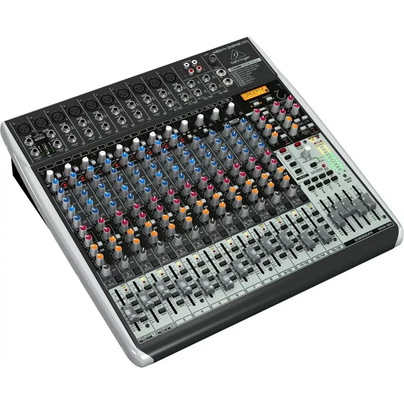 Behringer QX2442USB Mixer analogico 24 ingressi 4/2-bus con interfaccia USB e FX