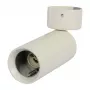 Synergy 21 LED Portalampada GU10 orientabile per montaggio a soffitto bianco