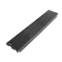 LANBERG AKP-1402-B Pannello cieco in plastica ignifuga 19 pollici 2U a installazione rapida nero