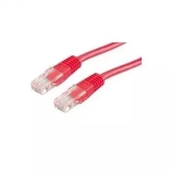 VALUE Cavo patch Cat6 U/UTP RJ45 5m rosso