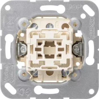 JUNG 506-20U Interruttore universale a bilanciere, 20 AX, 250 V AC, montaggio a incasso, termoplastica, solo inserto