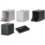 DURABLE IDEALBOX PLUS Unità a cassetti da scrivania - 7 cassetti - grigio - C4/A4 - polistirene