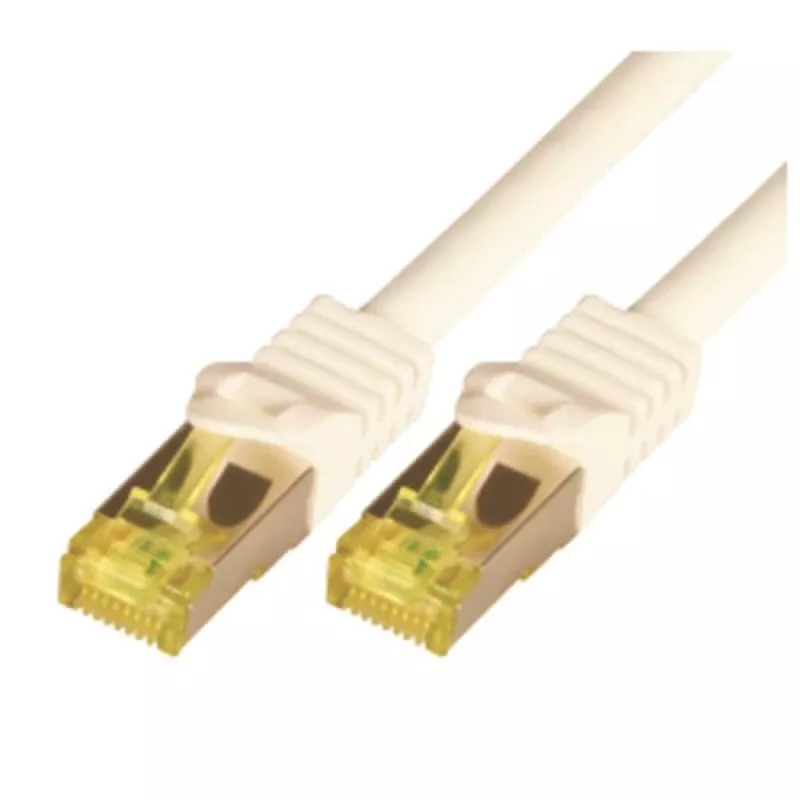 M-CAB CAT7 SFTP RJ45 LSZH 3M Bianco 10Gbit Cavo patch raw