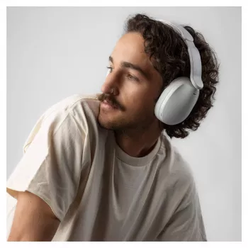Skullcandy Hesh 360 Cuffie over-ear wireless, Bluetooth 5.0, cancellazione attiva del rumore, bianco